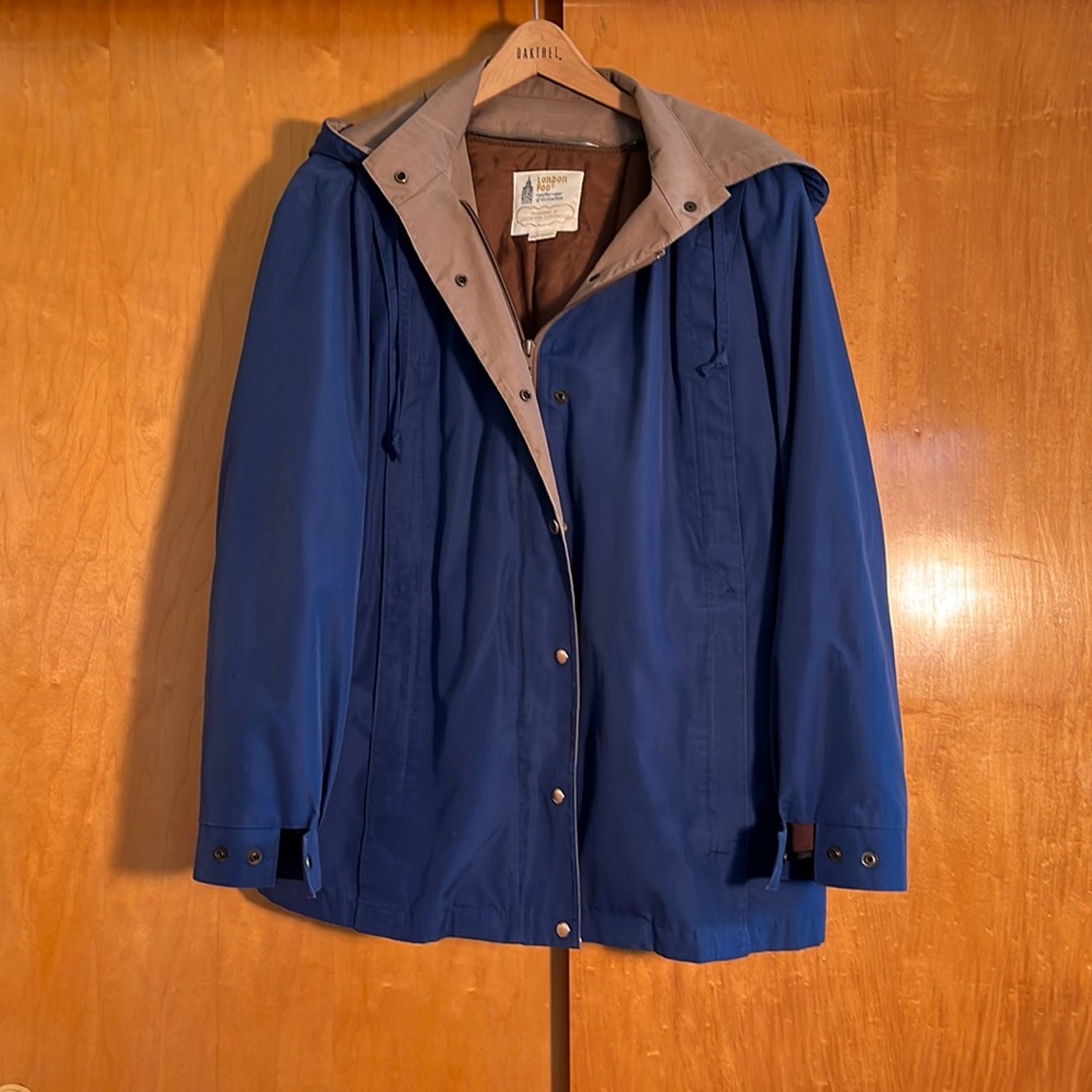 Vintage London Fog Jacket with removable liner and hood